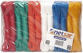 Resim Netsar Çamaşır İpi 10 mt 24 Adet 