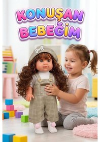 Resim Lucia Girl Konuşan 35 Cm - Etkileşimli Kolları Bacakları Ve Kafası Et Kutulu Oyuncak Bebek 25379745 
