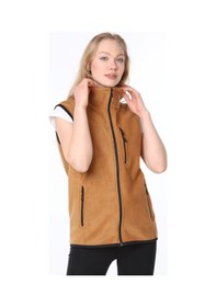 Resim Ghassy Co. Kadın Polar Çok Cepli Trekking Lacivert Spor Yelek - 166217721 