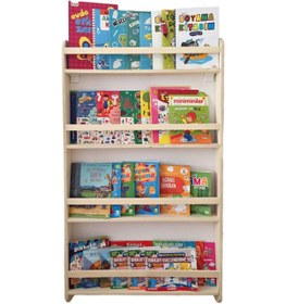 Resim montessori ahşap kitaplık Ahşap 