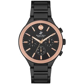 Resim Beverly Hills Polo Club Erkek Spor Kol Saati Rose Gold-Siyah Bp3234X.850 