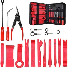 Resim Grayzer PVC Döşeme ve Trim Sökme Takımı 19 Parça Endüstriyel Kalite Uzun Ömürlü Tasarım 