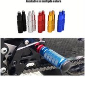 Resim Hightower Msx Off-road Çift Mavi Ayak Pedalları - Dayanıklı Metal Ön Arka Ayaklık 