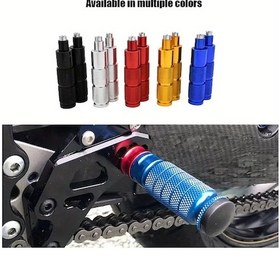 Resim Hightower Msx Off-road Çift Mavi Ayak Pedalları - Dayanıklı Metal Ön Arka Ayaklık 