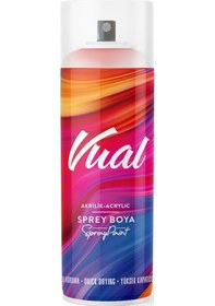 Resim Akçalı Vual - Ral7035 Gri Parlak Akrilik Sprey Boya 400 Ml Made İn Germany Ral7035 Gri Parlak 