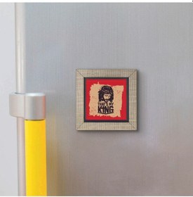 Resim Hz İsa Görseli Baskılı Mdf Magnet 7x7 211 