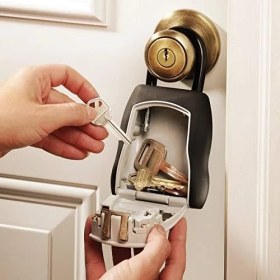 Resim Lock Anahtar Kutusu, Format M, Tutamaklı, 5400EURD, Gri 