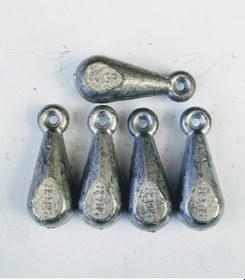 Resim Olta Kurşunu 50 Gram Damla 5 Adet 