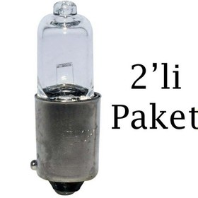 Resim Ampul Halojen H6 12v 6w 2'li Paket 