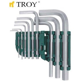 Resim Troy 26201 Allen Anahtar Seti 9 Parça 
