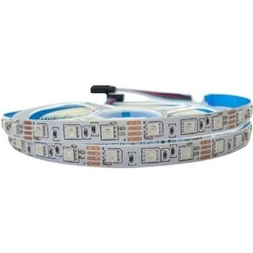 Resim Rf Kumandalı Rgb Şerit Led Set 5050 Ledli 3çipli 10metre Ip20 10 Metre 