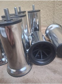 Resim Baza Ayak Hdr 90572 Koltuk Ayağı Kanepe Ayağı Mobilya Ayağı Krom 15 Cm 8 Adet 