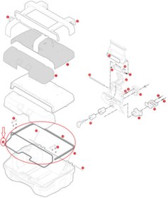 Resim Givi Gıvı Z2072r Çanta Kapak Contası Trk33-trk46 