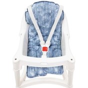 Resim Sevi Bebe Art 150-13 Kot Desen Mama Sandalyesi Minderi 