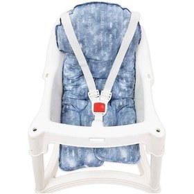 Resim Sevi Bebe Art 150-13 Kot Desen Mama Sandalyesi Minderi 