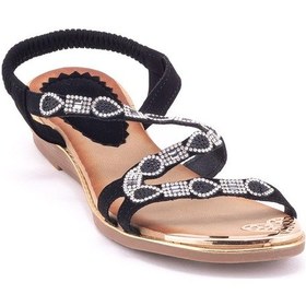 Resim Guja 122-5 Kadın Sandalet Guj-y5-122-5001 Siyah 