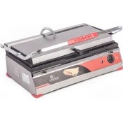 Resim Kaplanlı 24 Dilim Ev ve Sanayi Tipi Elektrikli Döküm Tost Makinesi 59X30 cm 