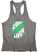 Resim BLUU Yourlife Fitness Gym Tank Top Sporcu Atleti 