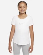 Resim Nike Sportswear Big Kids Girls Spor T-shirt Dm3491-100 