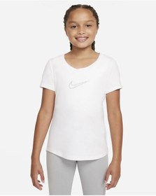 Resim Nike Sportswear Big Kids Girls Spor T-shirt Dm3491-100 