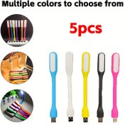 Resim 5 Taşınabilir USB Işıkları, Okuma Işıkları, LED Işıklar, Ayarlanabilir Bükülme ve Katlama, Çoklu Renk Seçenekleri, Verimli ve Enerji Tasarruflu, Taşıması Kolay, Laptoplar için Gece Işıkları, Seyahat, İş ve Kamp için Uygun 
