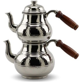 Resim Middle Nikel Kaplama Dövme Bakır Çaydanlık Bakır 