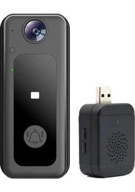 Resim Hangfox Akıllı Wifi Zili - Uzaktan Video Konuşma, Hd İzleyici, 125 Geniş Açı, 1000mah Pil Ve Sinema İle 