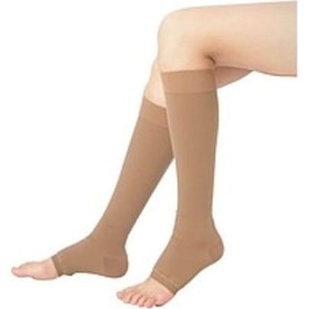 Resim Varis Çorabı Diz Altı Burun Açık (287187951) 