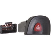 Resim Renault Megane 1 Dörtlü Sinyal Flaşör Düğmesi Anaharı 1995-2003 