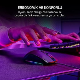 Resim Gamepower Kyojin 12.800dpı 7 Tuş Rgb Optik Gaming Oyuncu Mouse 