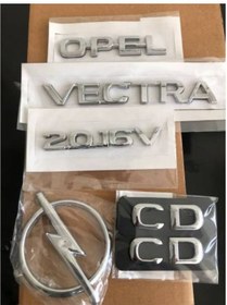 Resim Opel Vectra 2.0.16V ( Cd Yazı 2 Adet)Bagaj Yazısı Arka Bagaj Arma 
