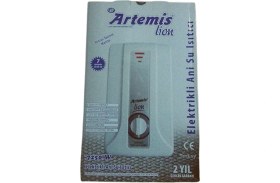 Resim Artemi̇s Aydınderya Lion Elektrikli Şofben Sıgorta ve Kutusu Dahıl Paket 