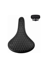 Resim Epic 26x200 Saddle Geniş Yumuşak Yaylı Bisiklet Selesi Koltuğu Siyah 