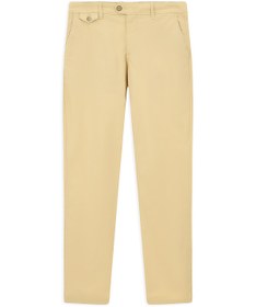 Resim Kiğılı Regular Fit Standart Kesim Likralı Kanvas / Chino Pantolon 