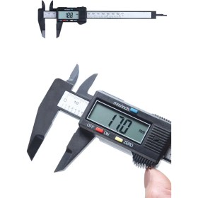 Resim After Times Dijital Elektronik Kumpas LCD Ekranlı Mikrometre Ölçüm Aleti 