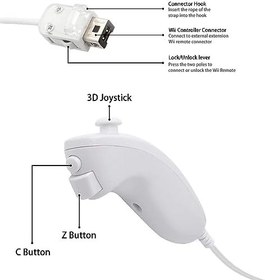 Resim Doueuain Wii Controller and Nunchuck for Wii/WiiU… 