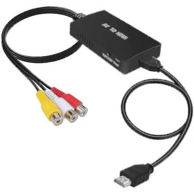 Resim Ps2 Vcr Dvd İçin Av Kompozit Rca - Hdmı 1080p Dönüştürücü 