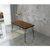 Resim Bambeds Mobilya 60X120 Dekoratif Mutfak Masası Ceviz 