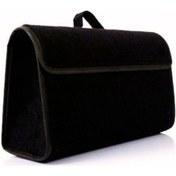 Resim Oto Bagaj Çantası Su Geçirmez İç Yüzeyli Araç Bagaj Düzenleyici Organizer 