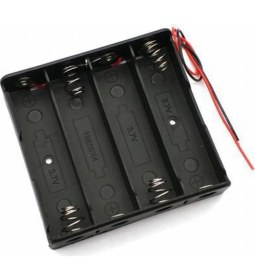 Resim Komponentci 4′lü Aa Pil Yuvası 