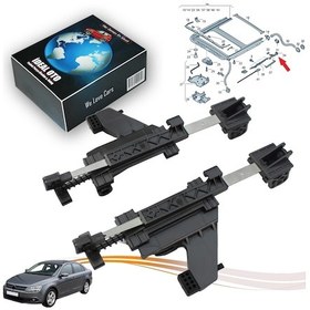 Resim Volkswagen Vw Jetta 6 2010-2018 5m0877481a 5m0877482a İçin Sunroof Arka Sol Sağ Kablo Yönlendirme Parçası 