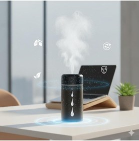 Resim Space Buharlı Hava Temizleyici Bordo Araç İçi-ev-ofis 