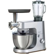 Resim Kenwood Homebake Pro Mutfak Şefi Kıyma Aparatlı Cam Blender 1400 Watt 5 Lt Stand Mikser KHH01.220SI 
