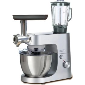 Resim Kenwood Homebake Pro Mutfak Şefi Kıyma Aparatlı Cam Blender 1400 Watt 5 Lt Stand Mikser KHH01.220SI 