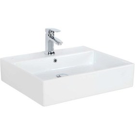 Resim Creavit N x 260 Next 50 x 50 CM Setüstü Düz Kare Lavabo 