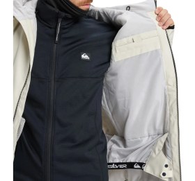Resim Quiksilver Quıksılver Mıssıon Block Jk Erkek Bone White - Solid Snowboard Ceketi EQYTJ03501-WEG0 