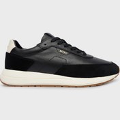 Resim BOSS Süet Detaylı Sneaker Ayakkabı Erkek AYAKKABI 50552859 021 