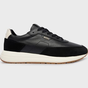 Resim BOSS Süet Detaylı Sneaker Ayakkabı Erkek AYAKKABI 50552859 021 