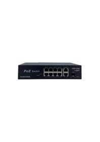 Resim Longline 8 Port Gigabit PoE Switch | 2 Uplink Port + 1 SFP 