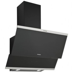 Resim Silverline 3420 Classy Siyah 60 Cm Cam Dekoratif Davlumbaz 